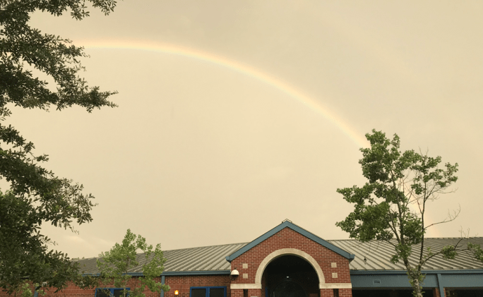 Ft Braden with Rainbow